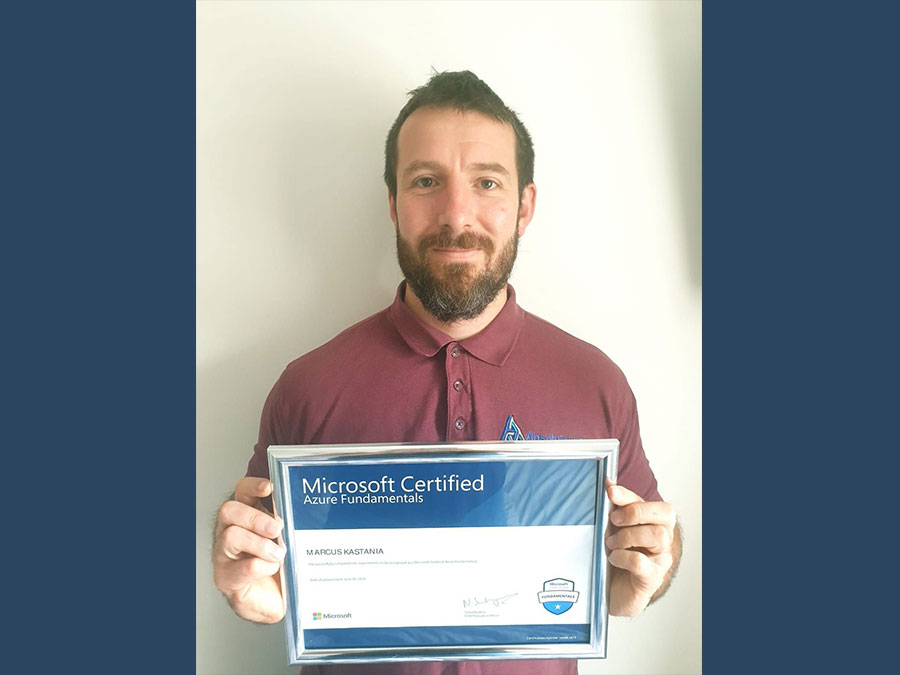 Marcus Achieves Microsoft Certification In Azure